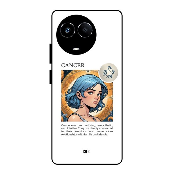 Connected Cancer Glass Back Case for Realme 11X