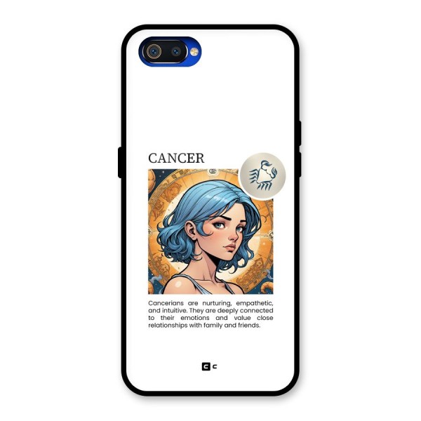 Connected Cancer Glass Back Case for Realme C2