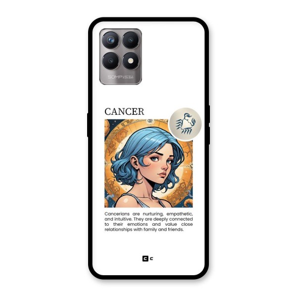 Connected Cancer Glass Back Case for Realme Narzo 50