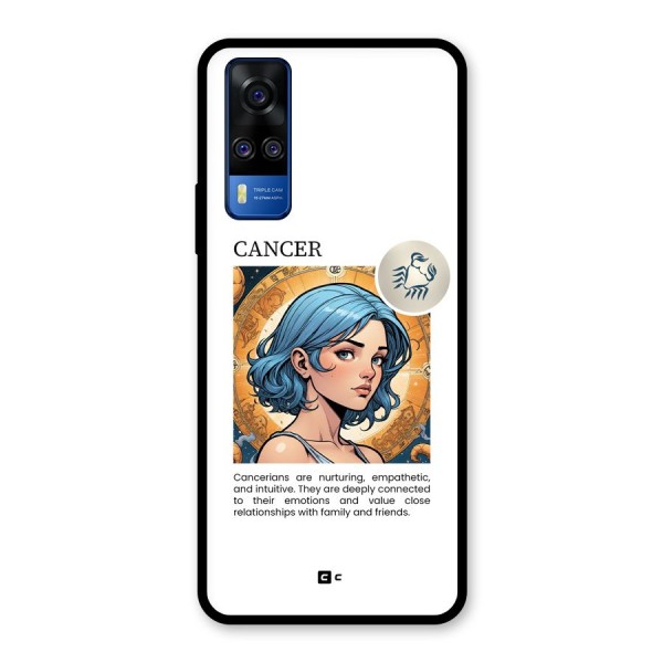 Connected Cancer Glass Back Case for Vivo Y51