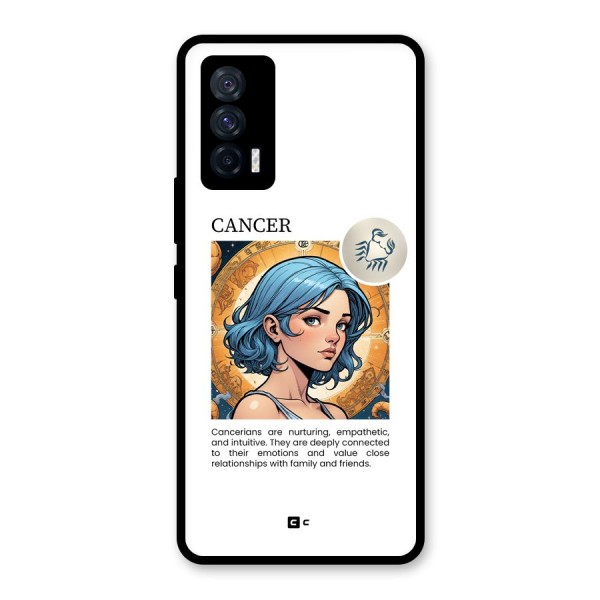 Connected Cancer Glass Back Case for Vivo iQOO 7 5G