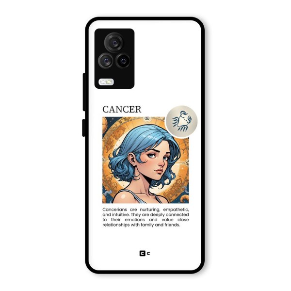 Connected Cancer Glass Back Case for Vivo iQOO 7 Legend 5G