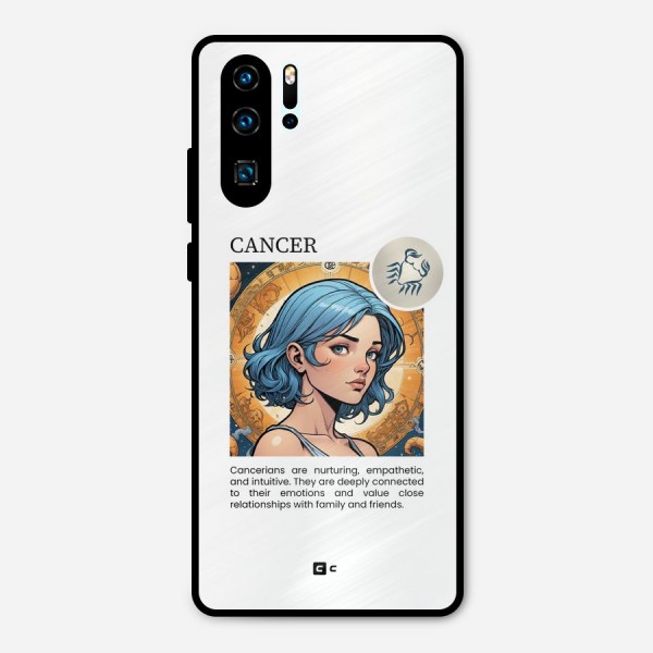 Connected Cancer Metal Back Case for Huawei P30 Pro