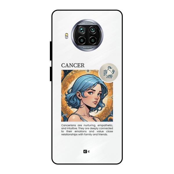 Connected Cancer Metal Back Case for Mi 10i