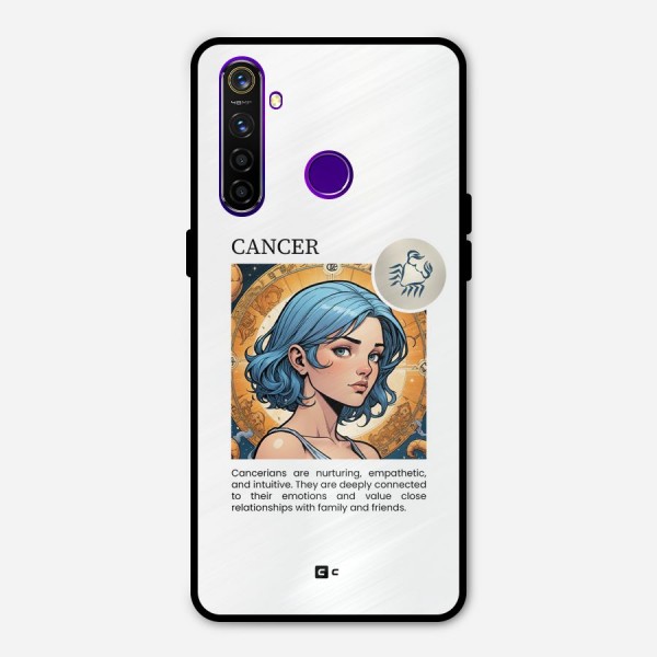 Connected Cancer Metal Back Case for Realme 5 Pro