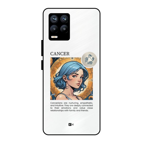 Connected Cancer Metal Back Case for Realme 8 Pro