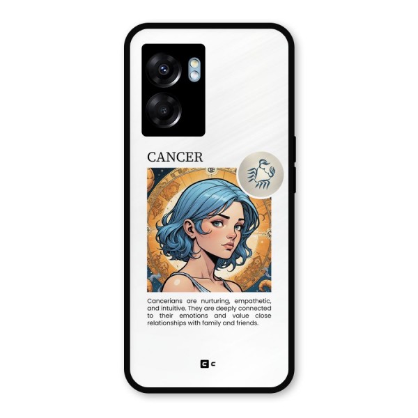 Connected Cancer Metal Back Case for Realme Narzo 50 5G
