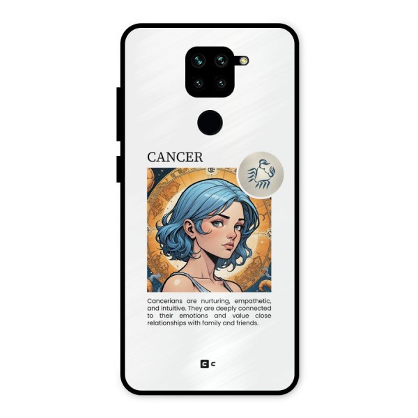 Connected Cancer Metal Back Case for Redmi Note 9