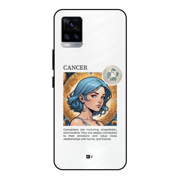 Connected Cancer Metal Back Case for Vivo V20