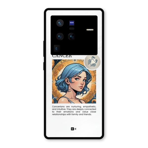 Connected Cancer Metal Back Case for Vivo X80 Pro
