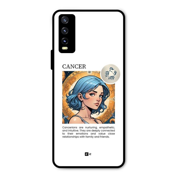 Connected Cancer Metal Back Case for Vivo Y20t