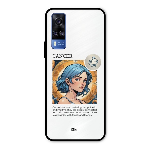 Connected Cancer Metal Back Case for Vivo Y51A