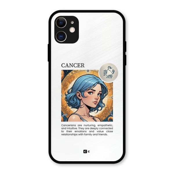 Connected Cancer Metal Back Case for iPhone 11