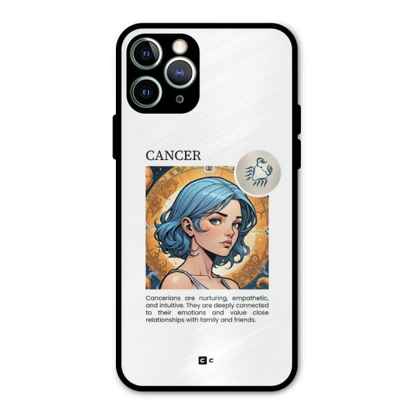 Connected Cancer Metal Back Case for iPhone 11 Pro Max