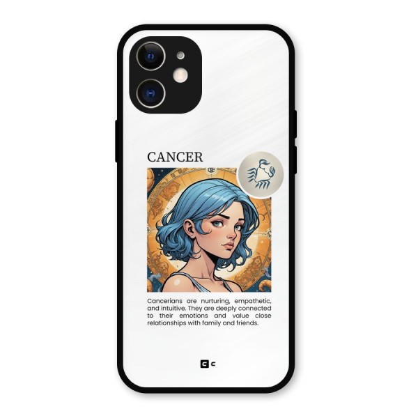Connected Cancer Metal Back Case for iPhone 12