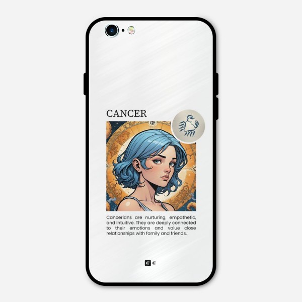 Connected Cancer Metal Back Case for iPhone 6 6s
