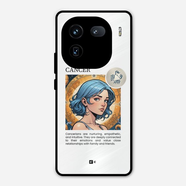Connected Cancer Metal Back Case for iQOO 12
