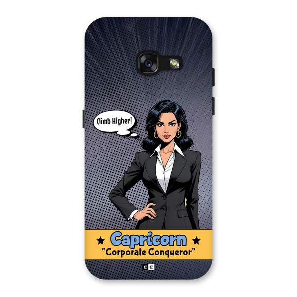 Conqueror Capricorn Back Case for Galaxy A3 (2017)
