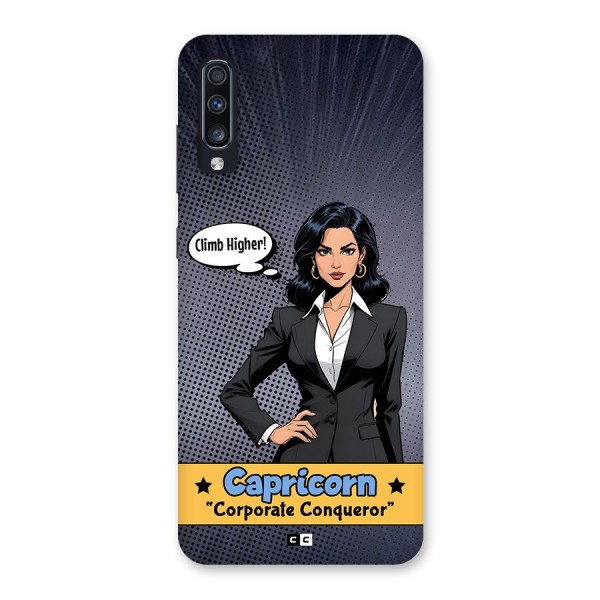 Conqueror Capricorn Back Case for Galaxy A70