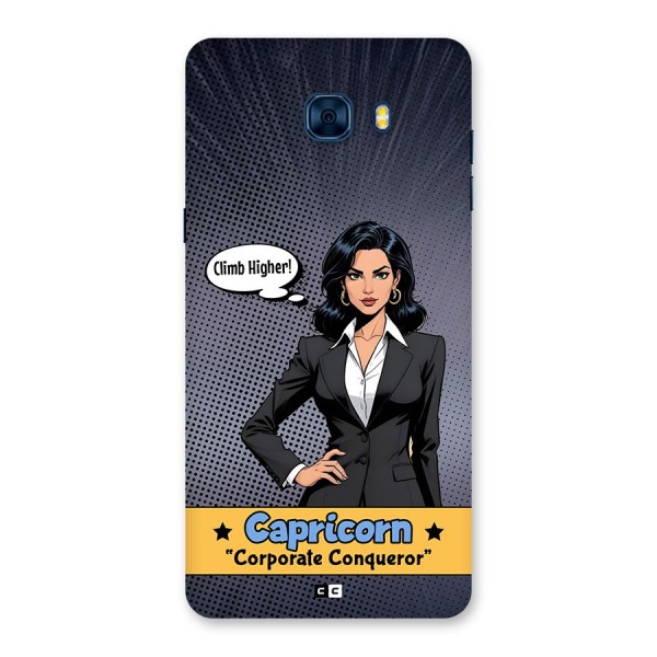 Conqueror Capricorn Back Case for Galaxy C7 Pro