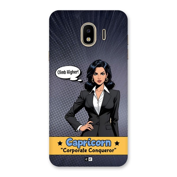Conqueror Capricorn Back Case for Galaxy J4