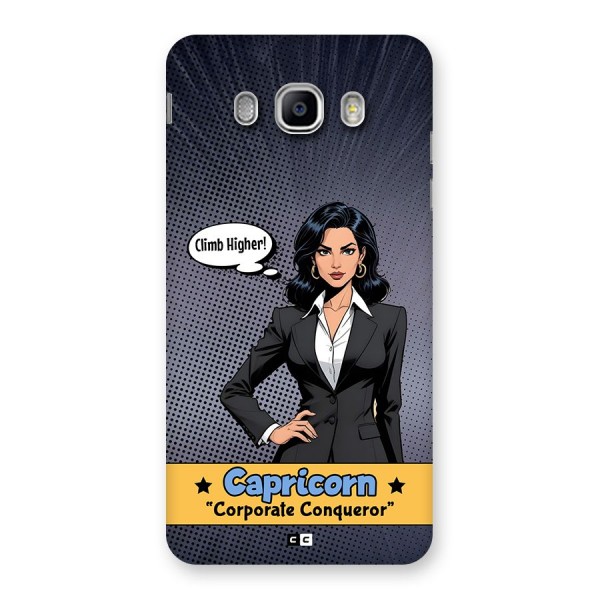 Conqueror Capricorn Back Case for Galaxy J5 2016