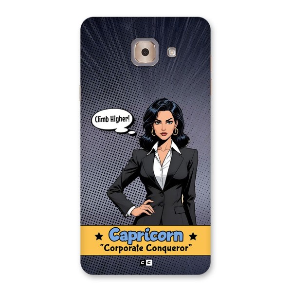 Conqueror Capricorn Back Case for Galaxy J7 Max