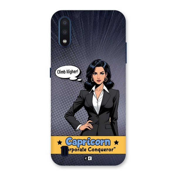 Conqueror Capricorn Back Case for Galaxy M01