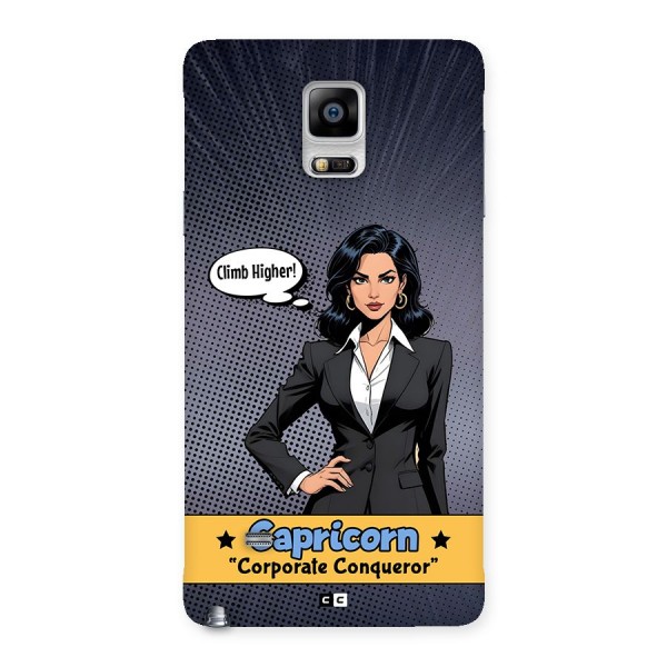 Conqueror Capricorn Back Case for Galaxy Note 4