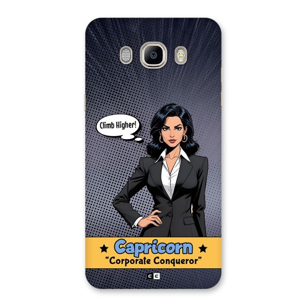 Conqueror Capricorn Back Case for Galaxy On8