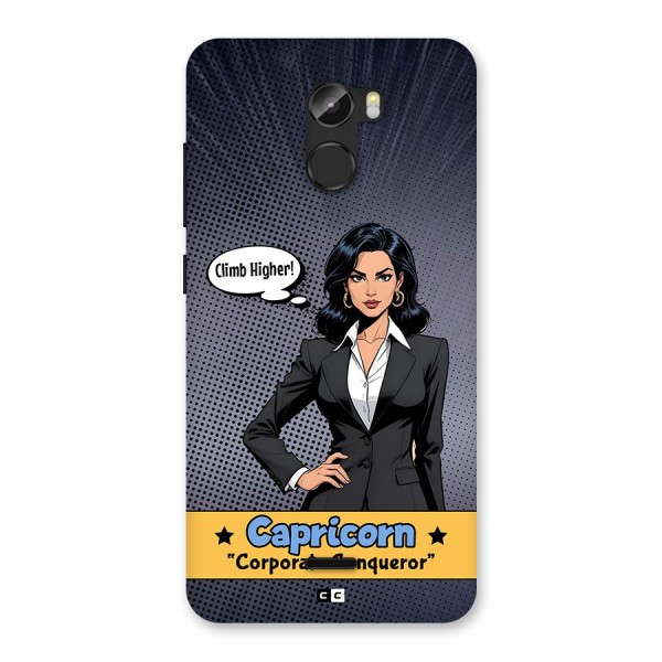 Conqueror Capricorn Back Case for Gionee X1
