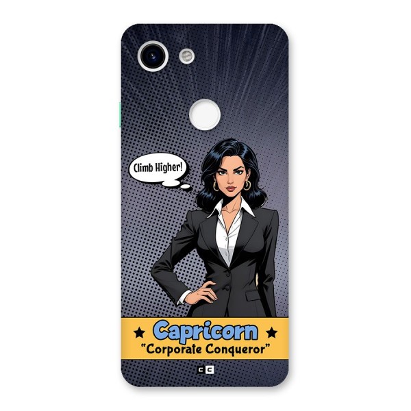 Conqueror Capricorn Back Case for Google Pixel 3