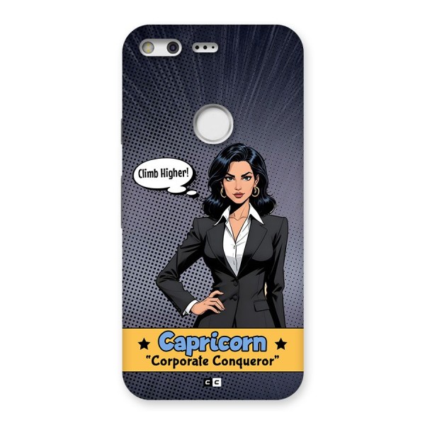 Conqueror Capricorn Back Case for Google Pixel XL