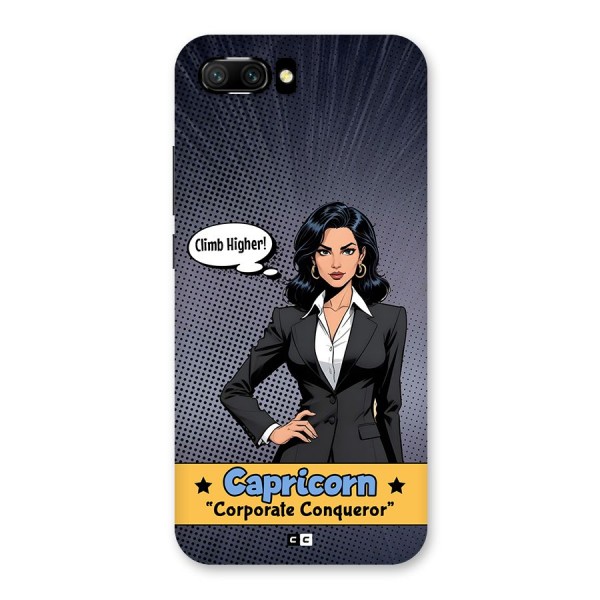 Conqueror Capricorn Back Case for Honor 10