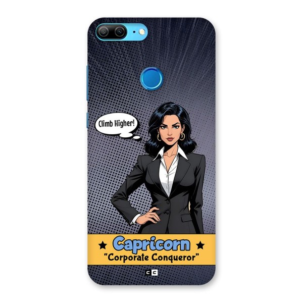 Conqueror Capricorn Back Case for Honor 9 Lite