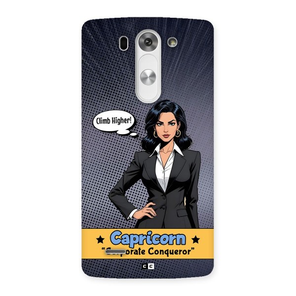 Conqueror Capricorn Back Case for LG G3 Beat