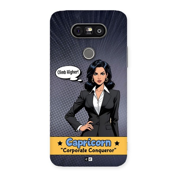 Conqueror Capricorn Back Case for LG G5