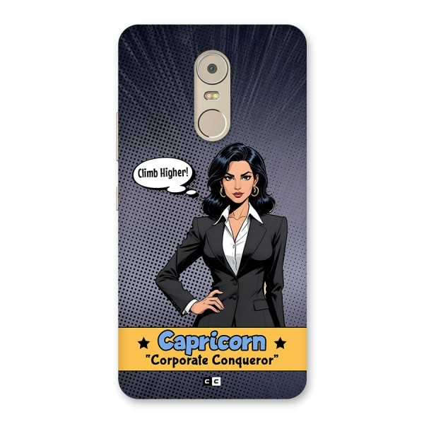Conqueror Capricorn Back Case for Lenovo K6 Note