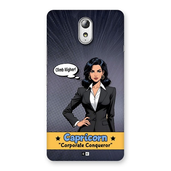 Conqueror Capricorn Back Case for Lenovo Vibe P1M
