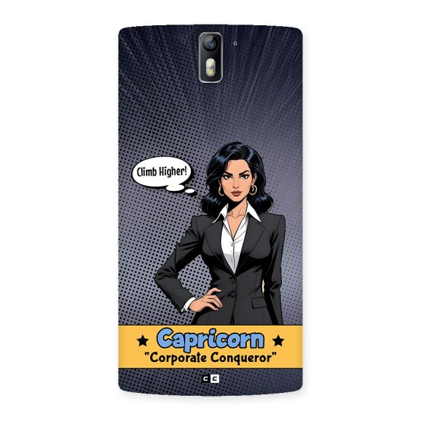 Conqueror Capricorn Back Case for OnePlus One