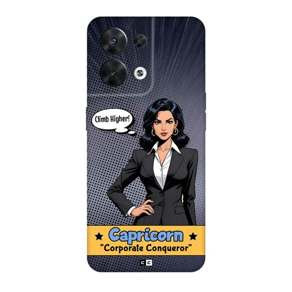 Conqueror Capricorn Back Case for Oppo Reno8 5G
