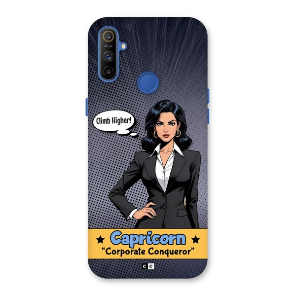 Conqueror Capricorn Back Case for Realme Narzo 10A