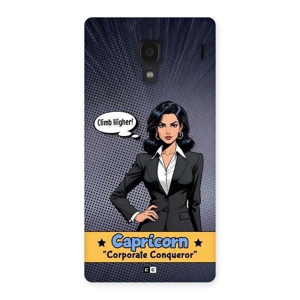 Conqueror Capricorn Back Case for Redmi 1s