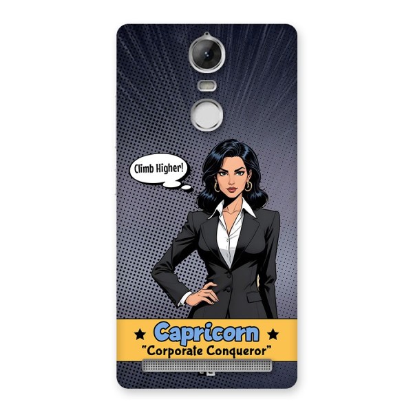 Conqueror Capricorn Back Case for Vibe K5 Note
