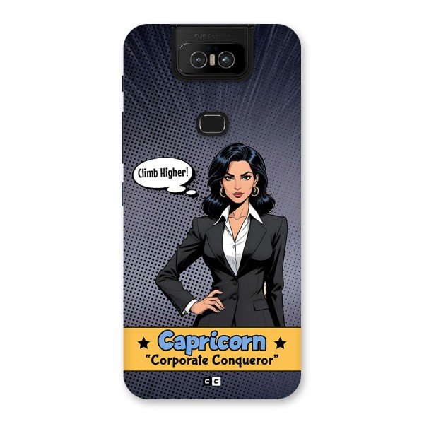 Conqueror Capricorn Back Case for Zenfone 6z