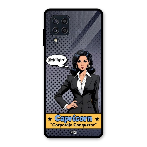 Conqueror Capricorn Glass Back Case for Galaxy M32