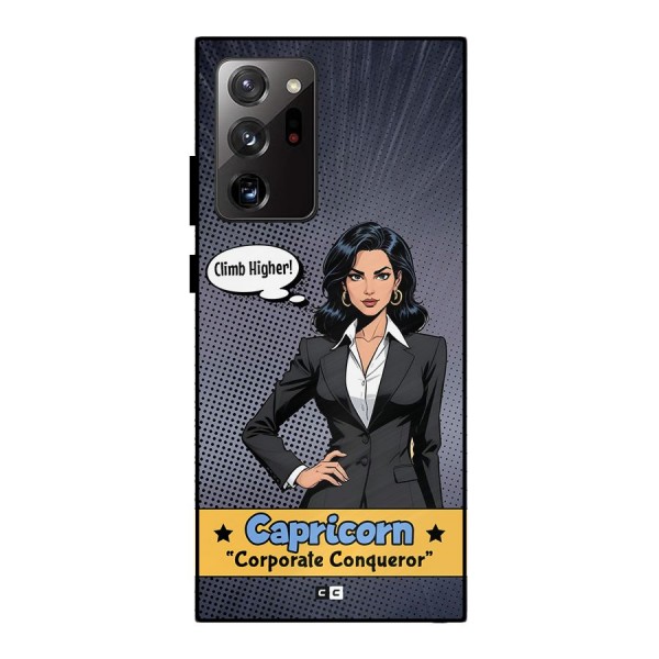 Conqueror Capricorn Metal Back Case for Galaxy Note 20 Ultra