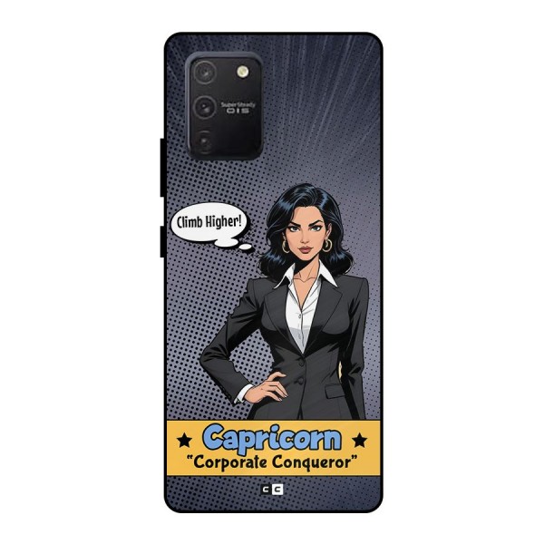Conqueror Capricorn Metal Back Case for Galaxy S10 Lite