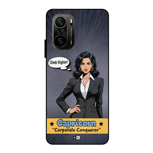 Conqueror Capricorn Metal Back Case for Mi 11X Pro