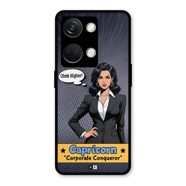Conqueror Capricorn Metal Back Case for OnePlus Nord 3